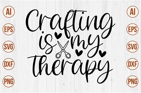 Download 531+ Crafting Is My Therapy SVG Commercial Use